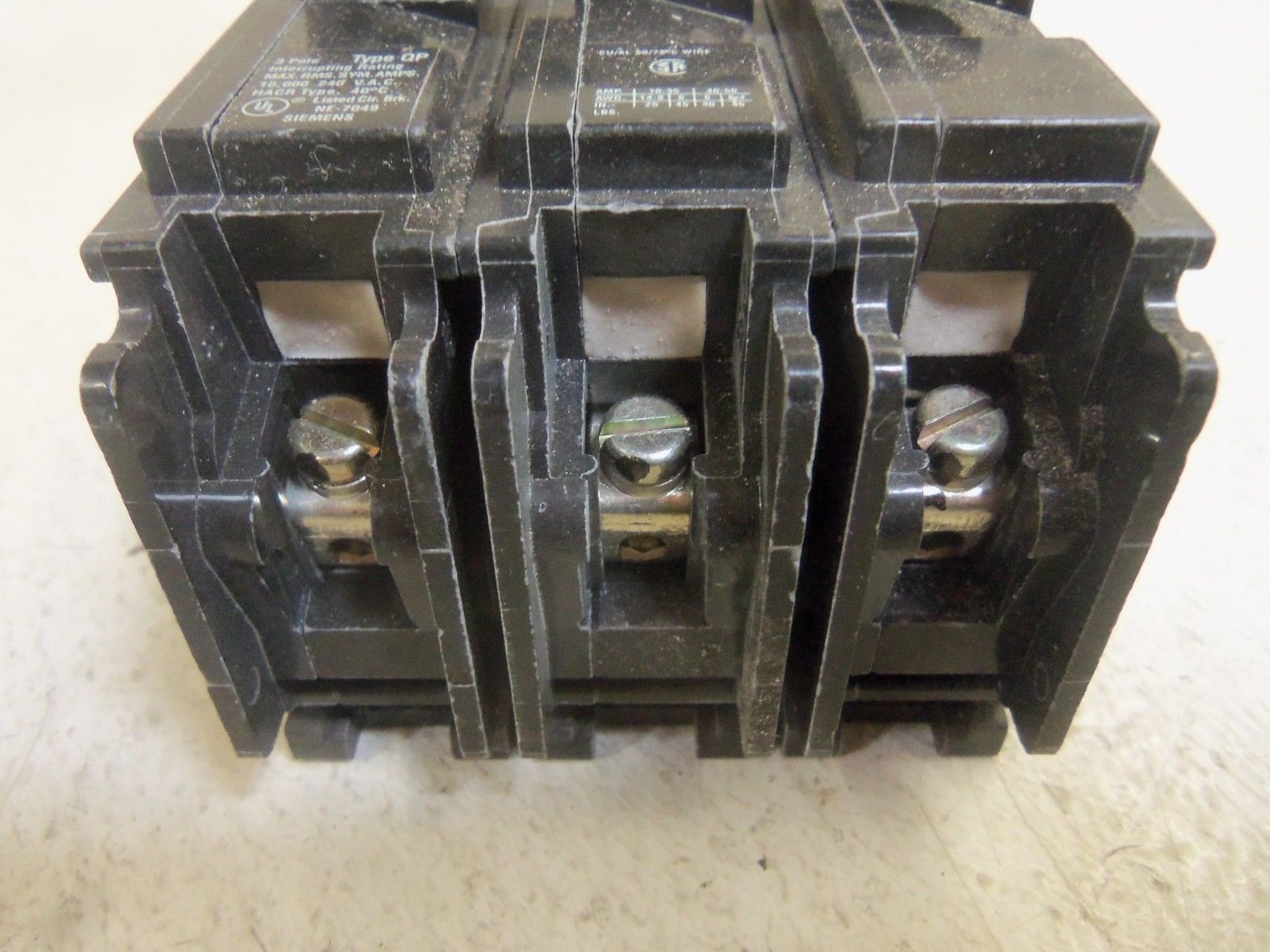 LOT OF 2 SIEMENS Q320 CIRCUIT BREAKER NSMP