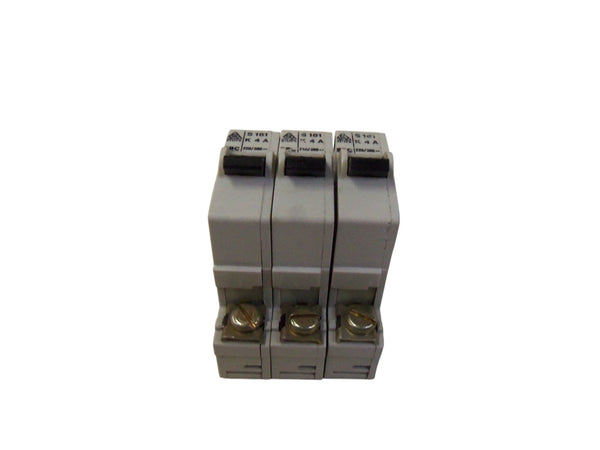 LOT OF 3 STOTZ-KONTAKT CIRCUIT BREAKER  S181-K4A UNMP