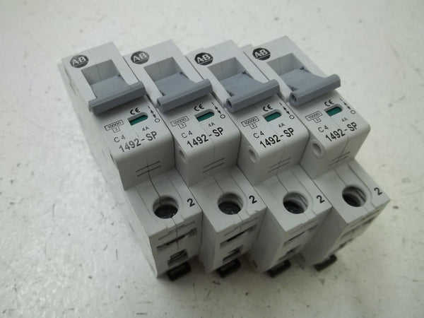 ALLEN BRADLEY 1492-SP1C040 SER C CIRCUIT BREAKER 4A  UNMP