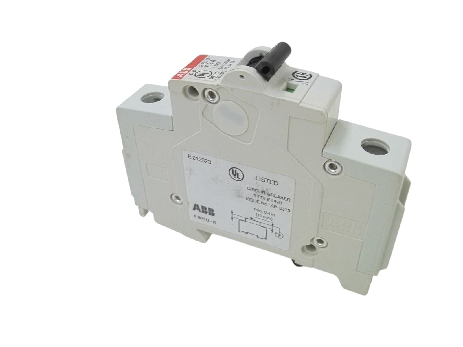 ABB S201U-K2 CIRCUIT BREAKER 2A UNMP