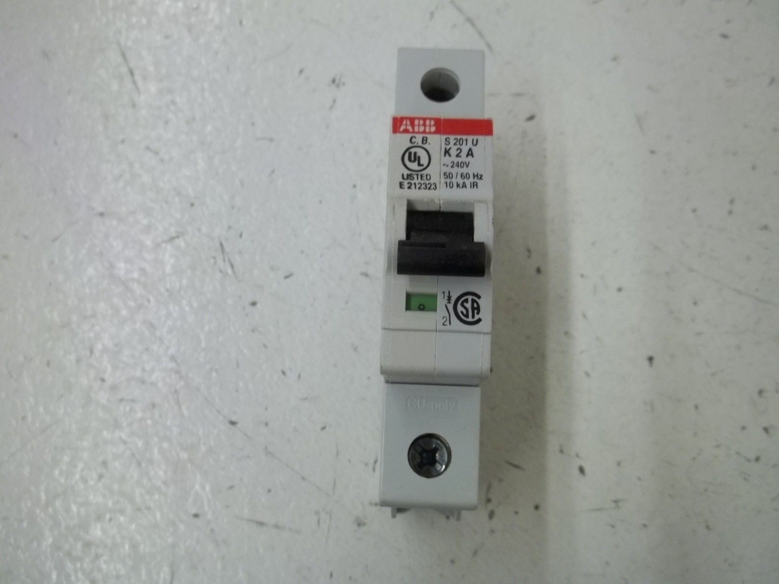 ABB S201U-K2 CIRCUIT BREAKER 2A UNMP