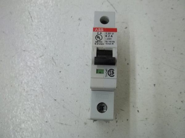 ABB S201U-K2 CIRCUIT BREAKER 2A UNMP