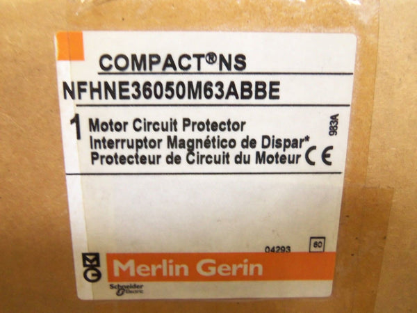 MERLIN GERIN NFHNE36050M63ABBE CIRCUIT BREAKER NSMP