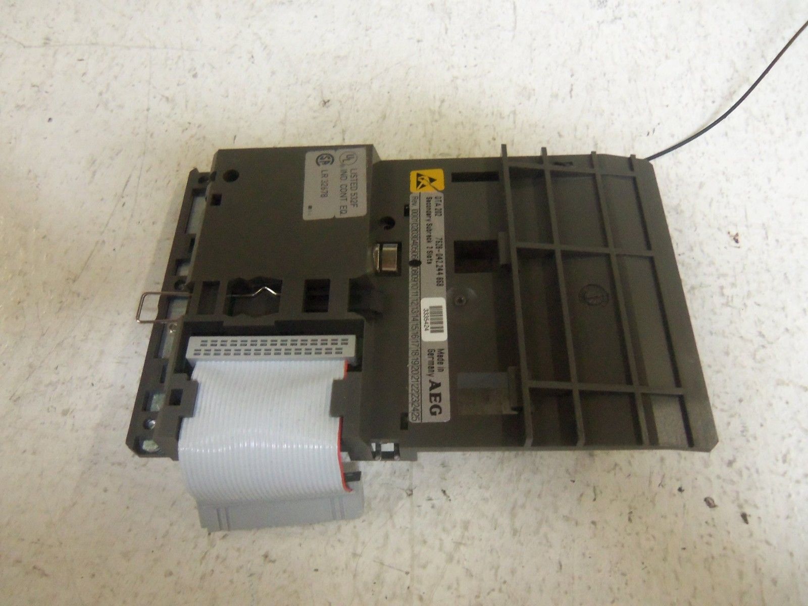 AEG MODICON DTA202/AS-HDTA-202 2-SLOT SECONDARY SUBRACK NSMP