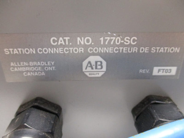 ALLEN BRADLEY 1770-SC STATION CONNECTOR (AS PICTURED)  UNMP