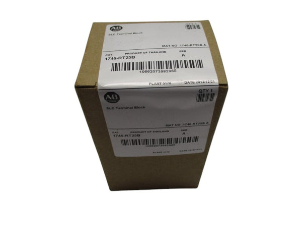 ALLEN BRADLEY 1746-RT25B TERMINAL BLOCK SER. A DATE: 2012  NSFS