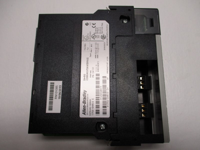 ALLEN BRADLEY 1756-DHRIO COMMUNICATION INTERFACE SER. E F/W 7.2  NSNP