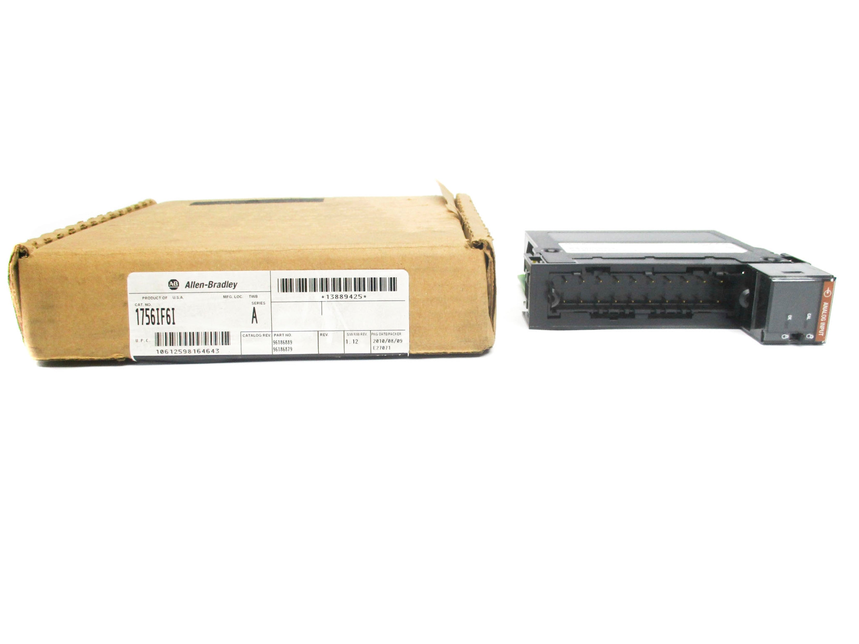 ALLEN BRADLEY 1756-IF6I 24VDC F/W 1.12 SER. A NSMP