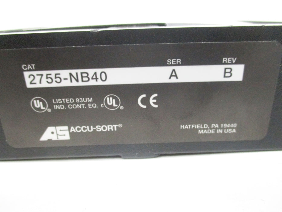 ACCU-SORT 2755-NB40 SER. A NSMP