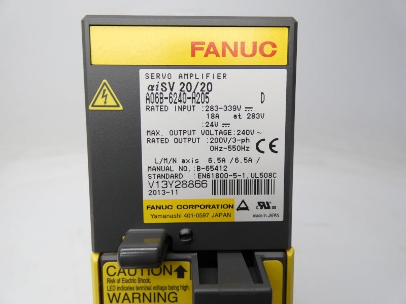 FANUC A06B-6240-H205 283-339V 18A NSMP