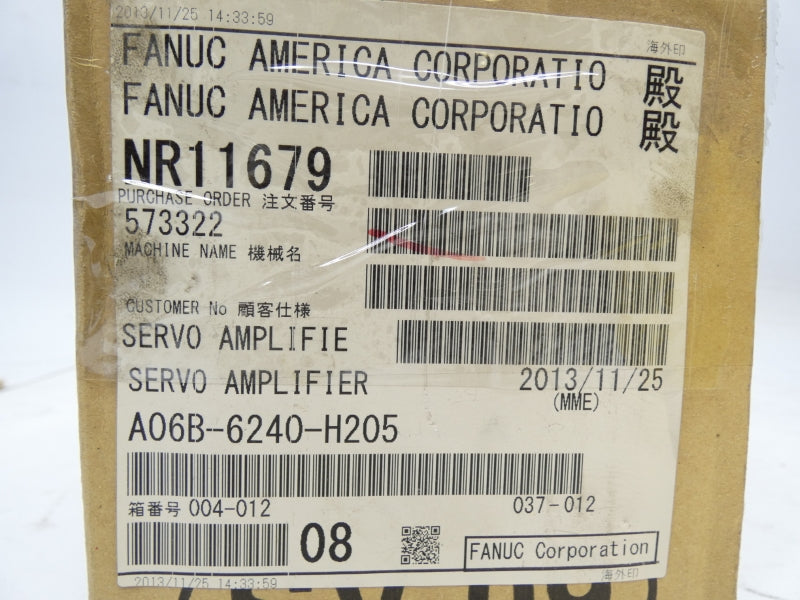 FANUC A06B-6240-H205 283-339V 18A NSMP