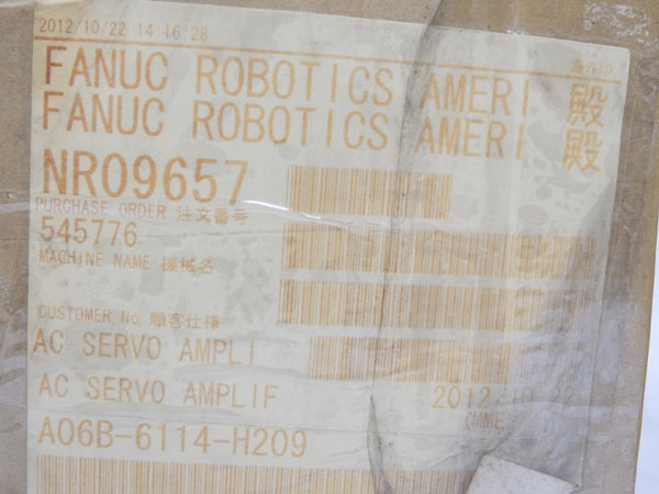 FANUC A06B-6114-H209 283-339V 19A NSMP