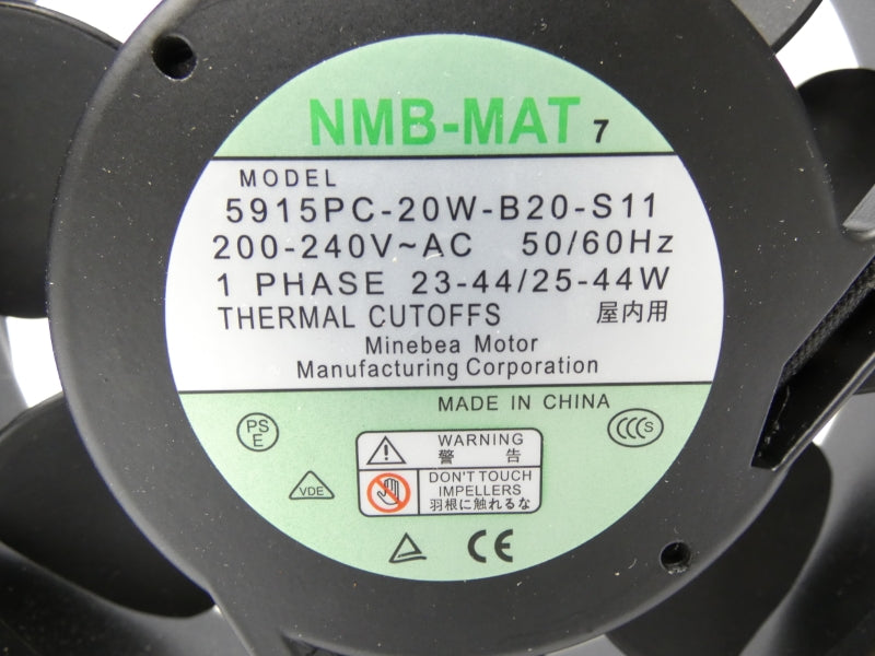 MINEBEA MOTOR 5915PC-20W-B20-S11 200-240VAC NSMP