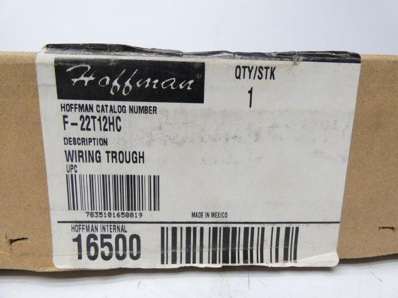 HOFFMAN F-22T12HC NSFS