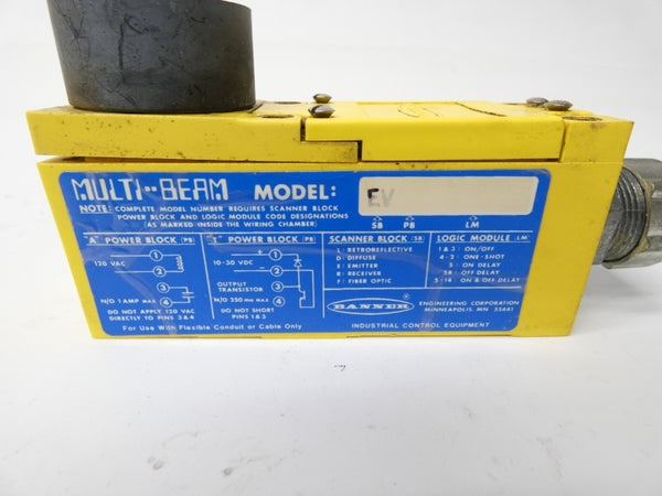 BANNER ENGINEERING EV 120VAC (AS IS) UNMP