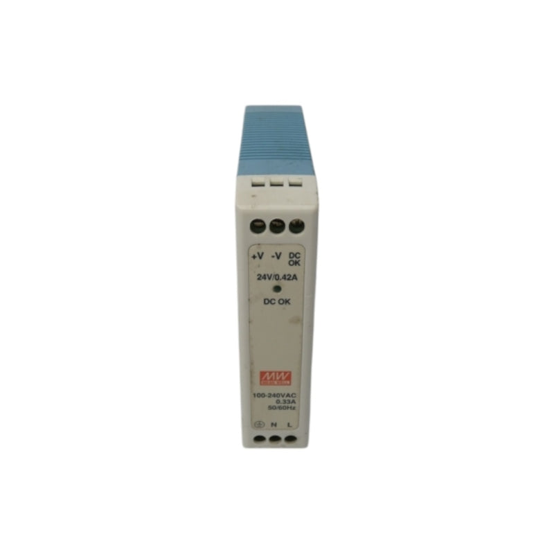 MEAN WELL MDR-10-24 100-240VAC 0.42A UNMP