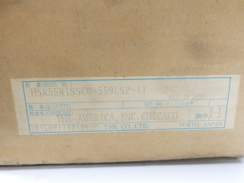 THK HSR55R1SSC0+559LSP-II NSFS