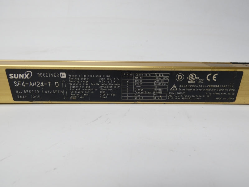 PANASONIC SF4-AH24-T 24VDC UNMP