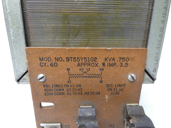 GENERAL ELECTRIC 9T55Y51G2 460V UNMP