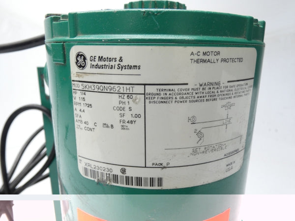 GENERAL ELECTRIC 5KH39QN9621HT 115V 4.4A UNMP