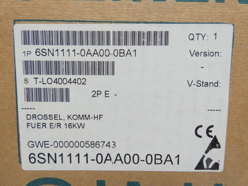 SIEMENS 6SN1111-0AA00-0BA1 NUPI