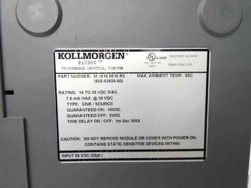 KOLLMORGEN M.1016.9010 14-30VDC NSMP