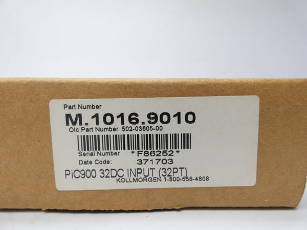 KOLLMORGEN M.1016.9010 14-30VDC NSMP