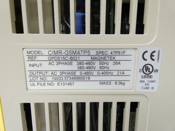 P&H CIMR-G5M47P5 380-460V 26A NSNP