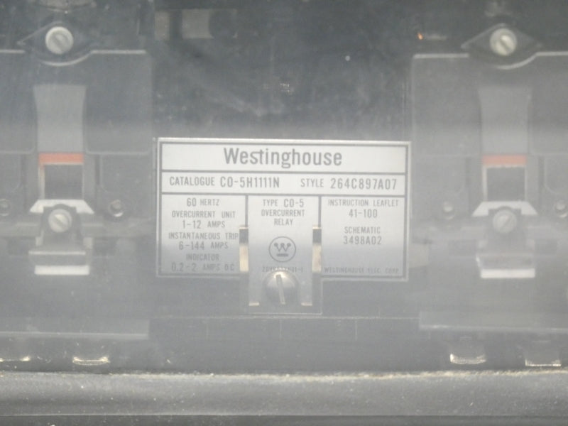 WESTINGHOUSE CO-5H1111N 1-12A UNMP