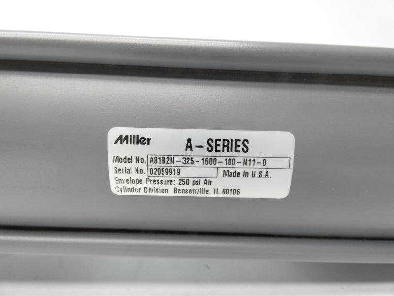 MILLER A81B2N-325-1600-100-N11-0 250PSI NSNP