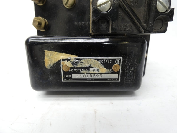 GENERAL ELECTRIC IC2820F101DB23 600VAC 25A NSNP