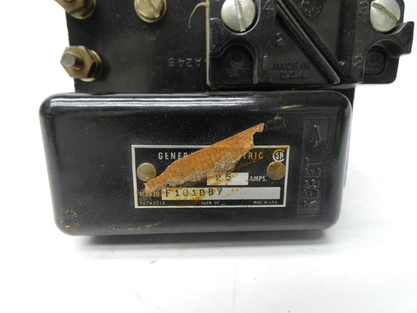 GENERAL ELECTRIC IC2820F101DB7 600VAC 25A NSNP