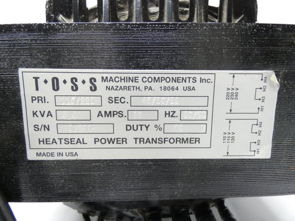 TOSS 013904 110/220V 98A UNMP