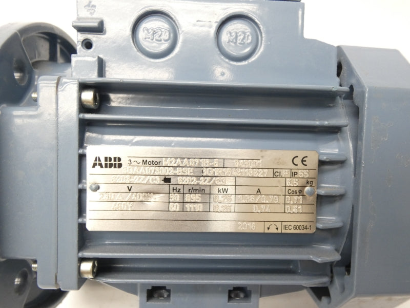 ABB M2AA071B-6 3GAA073002-BSE 230/400V 1.36/0.79A NSNP
