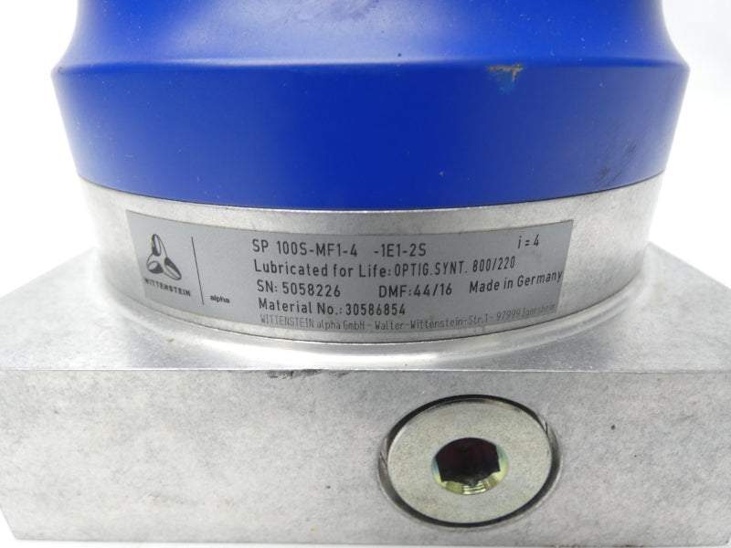 WITTENSTEIN SP100S-MF1-4-1E1-2S NSNP