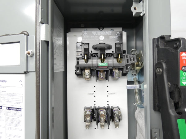 ALLEN BRADLEY 1494G-CF3H6-203W SER. 1 600VAC 60A NSNP