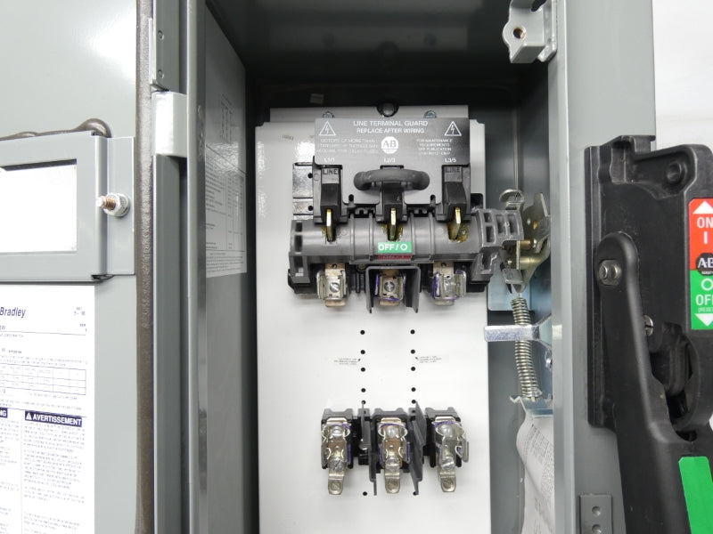 ALLEN BRADLEY 1494G-CF3H6-203W SER. 1 600VAC 60A NSNP