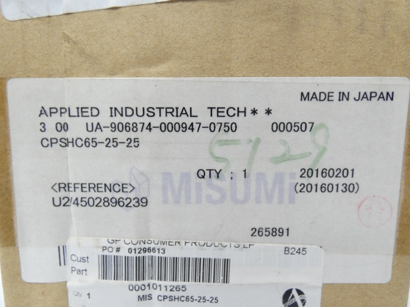 MISUMI CPSHC65-25-25 NSMP
