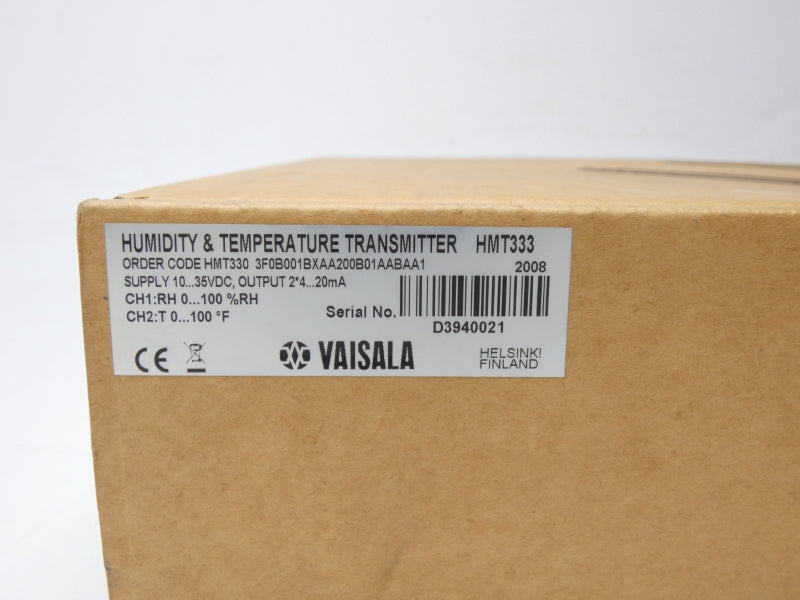 VAISALA HMT3303F0B001BXAA200B01AABAA1 10-35VDC NSMP
