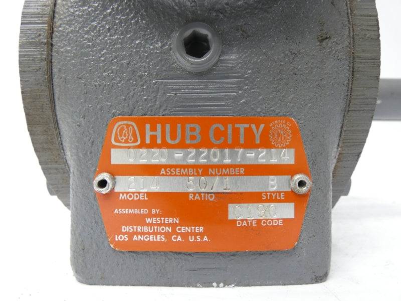 HUB CITY 0220-22017-214 UNMP