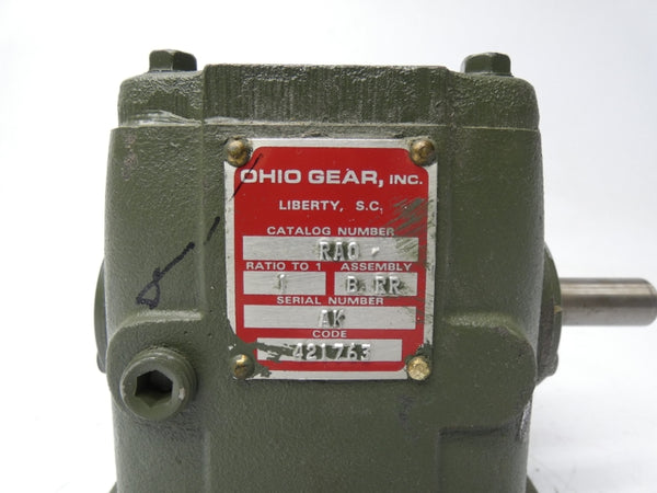 OHIO GEAR RA0 NSNP