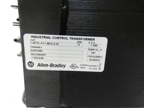 ALLEN BRADLEY 1497B-A11-M14-3-N SER. A 240/480V UNMP