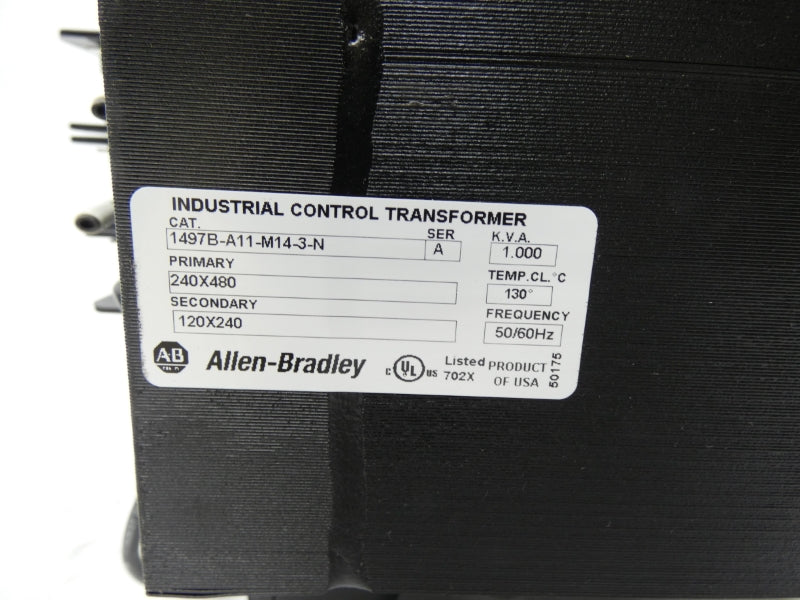 ALLEN BRADLEY 1497B-A11-M14-3-N SER. A 240/480V UNMP