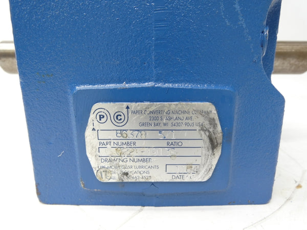 PAPER CONVERTING MACHINE 86378 0221-19138 NSNP
