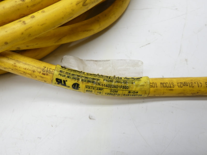 DANIEL WOODHEAD 114020A01F300 600V 10A UNMP