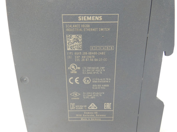 SIEMENS 6GK5208-0BA00-2AB2 NSNP