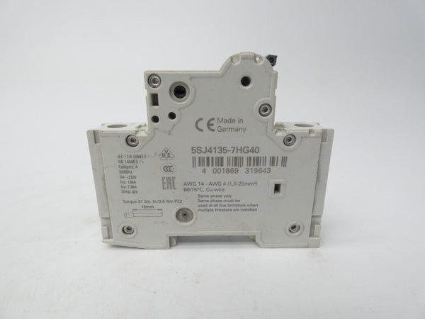 SIEMENS 5SJ4135-7HG40 230V 35A UNMP