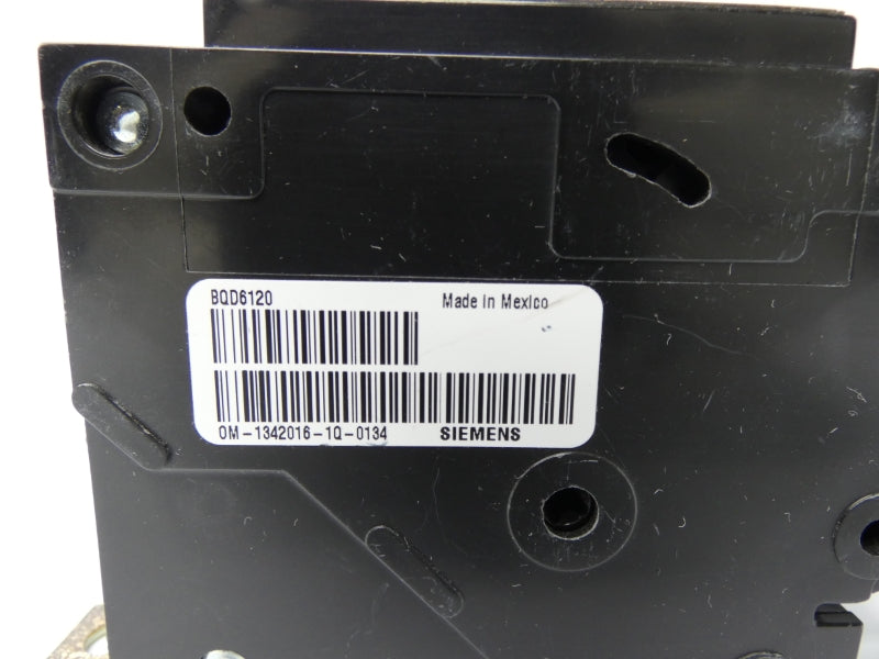 SIEMENS BQD6120 347V 20A UNMP