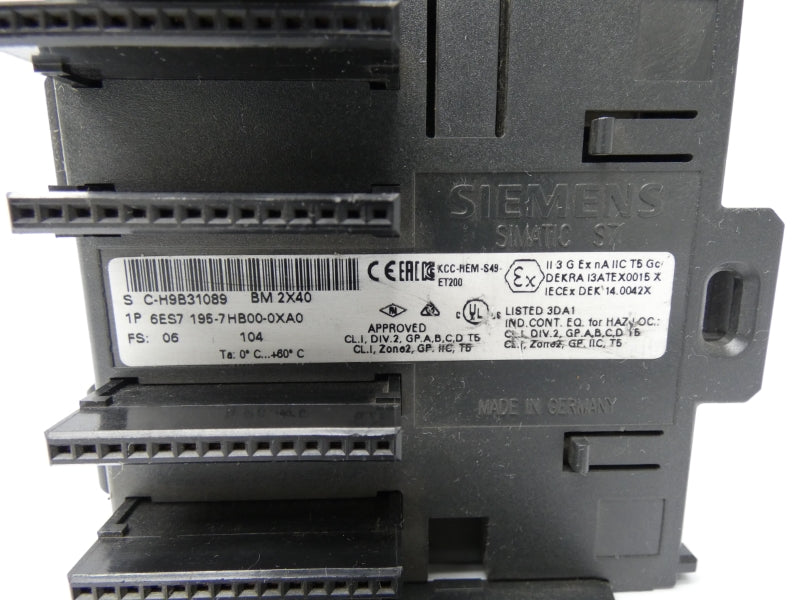SIEMENS 6ES7195-7HB00-0XA0 UNMP