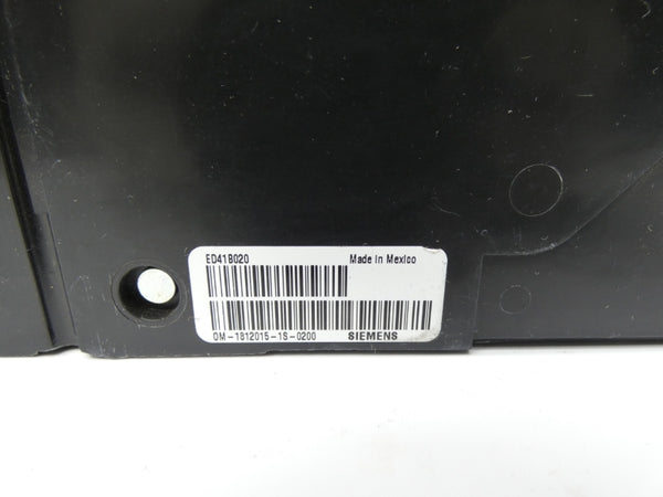 SIEMENS ED41B020  125/277V 20A UNMP